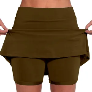 aihihe Women's Clothing Golf Skirts for Women Tummy Control Pleated Plus Size Maxi Dress with Shorts Underneath Running Shorts for Women 5 inch Inseam Womens Shorts Casual Knee Length