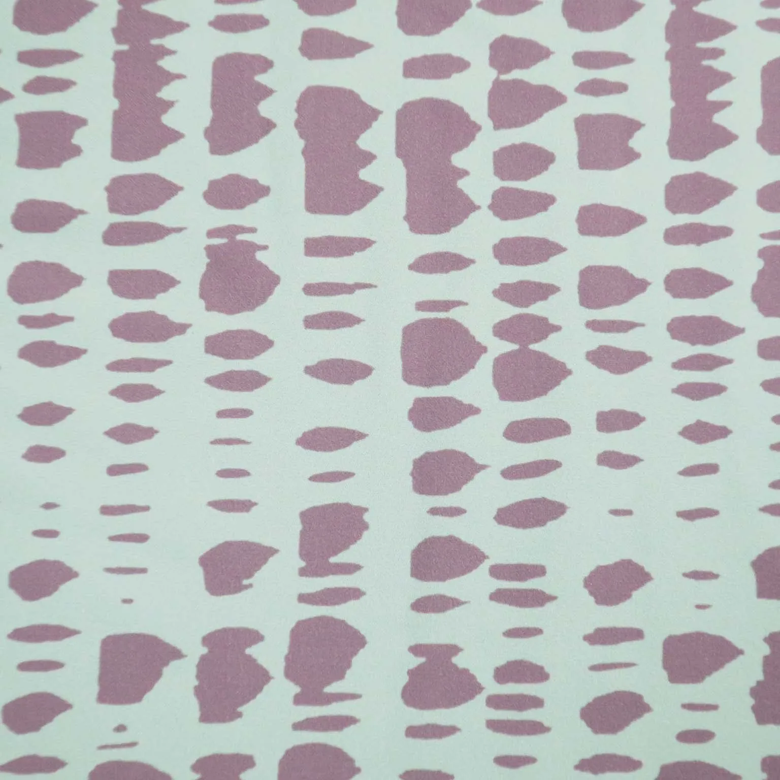 Alligator Blush and White Background Crepe Polyester Fabric