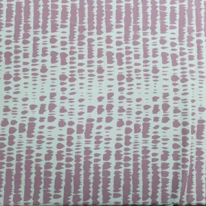 Alligator Blush and White Background Crepe Polyester Fabric