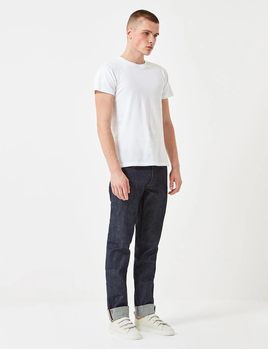 A.P.C. Petit New Standard Jeans (Slim Tapered) - Indigo Blue Denim