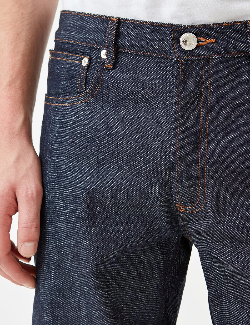 A.P.C. Petit New Standard Jeans (Slim Tapered) - Indigo Blue Denim