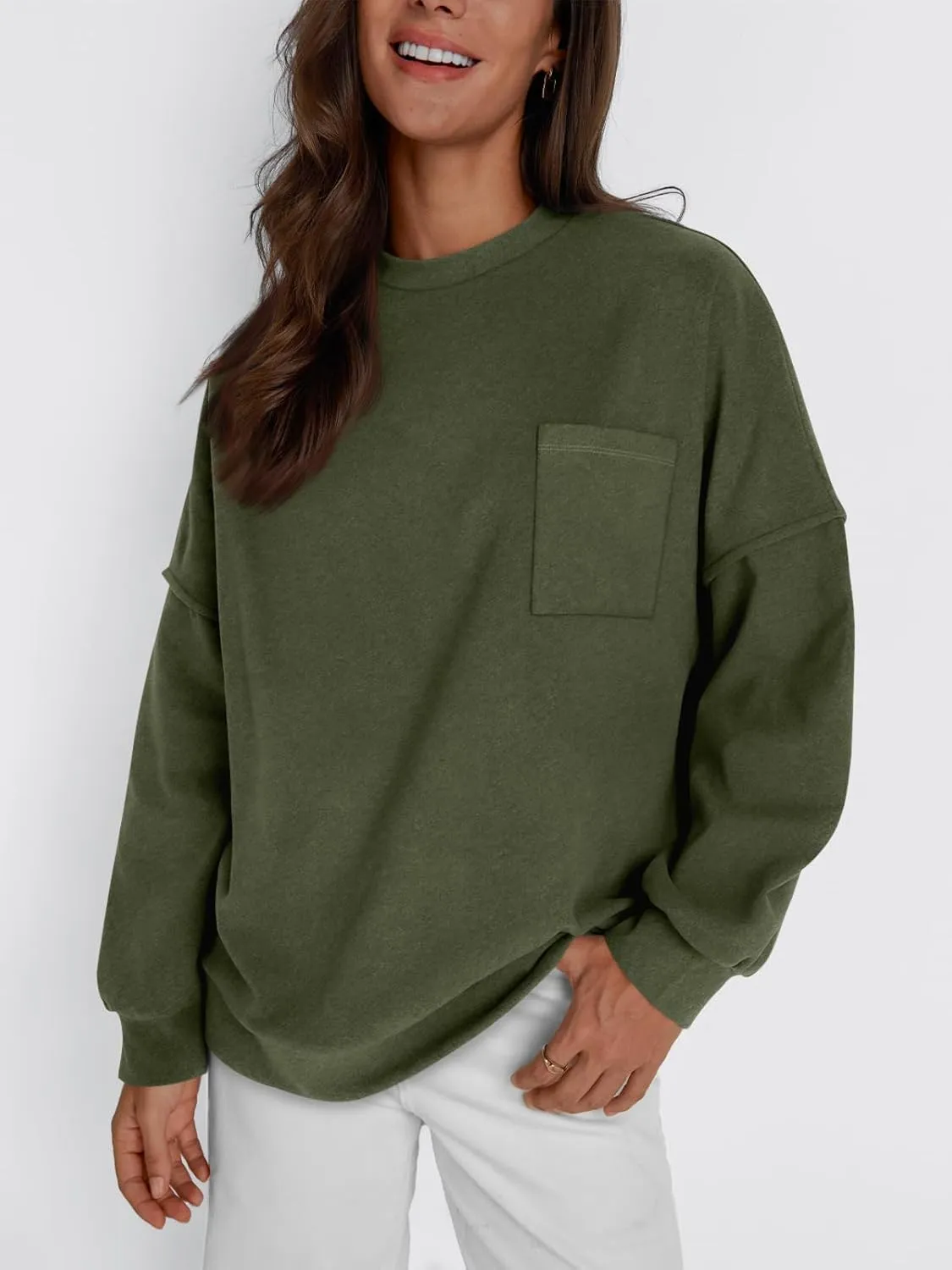 AUTOMET Womens Oversized Sweatshirts Long Sleeve Crewneck Shirts Comfy Sweaters Tops Fall Outfits Fashion Winter Clothes 2024
