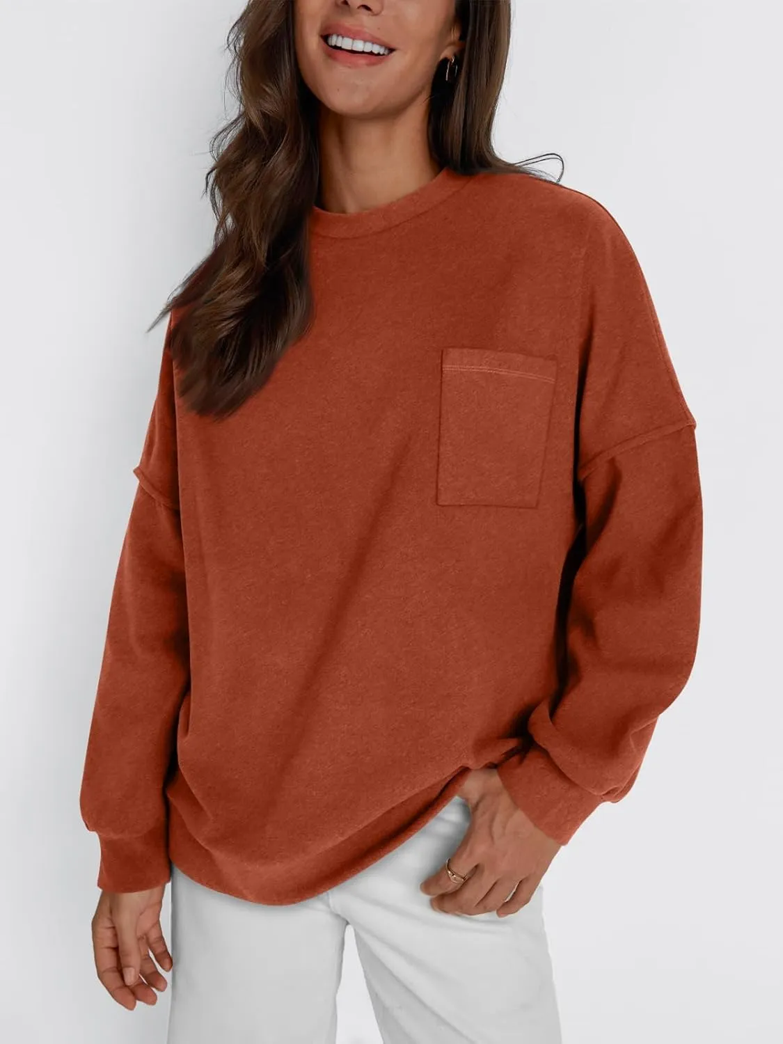 AUTOMET Womens Oversized Sweatshirts Long Sleeve Crewneck Shirts Comfy Sweaters Tops Fall Outfits Fashion Winter Clothes 2024
