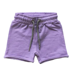 Bamboo Drawstring Shorts - Taro