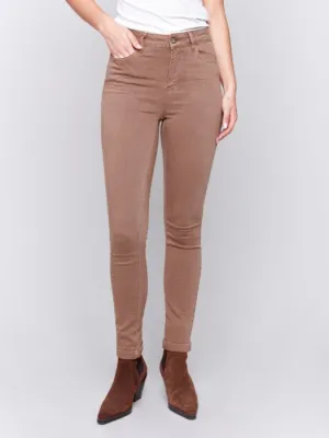 CHARLIE B CUFF HEM JEAN - TRUFFLE TAN - C5309X188B610