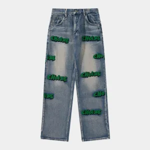 Choize | Trendy Y2K Washed Jeans
