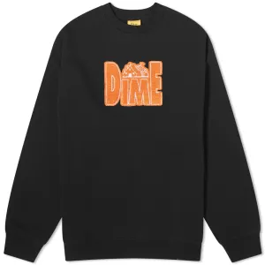 Dime Club sweater, black