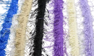 Frayed Fringe Trim- Fluffy Fringe Trim- Puffy Fringe Trim 1" - 1 Yard