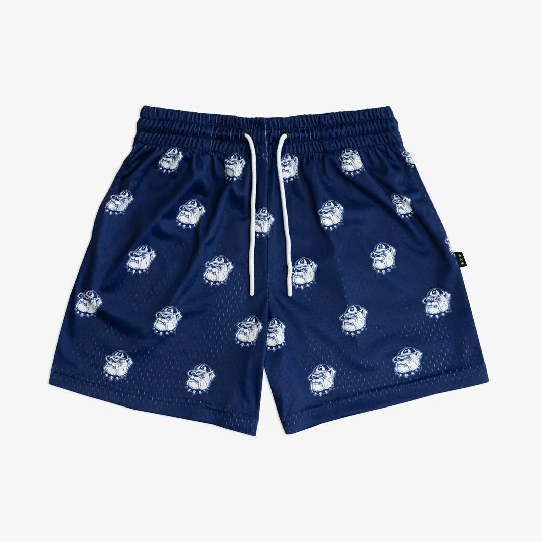 Georgetown All-Over Logo Shorts