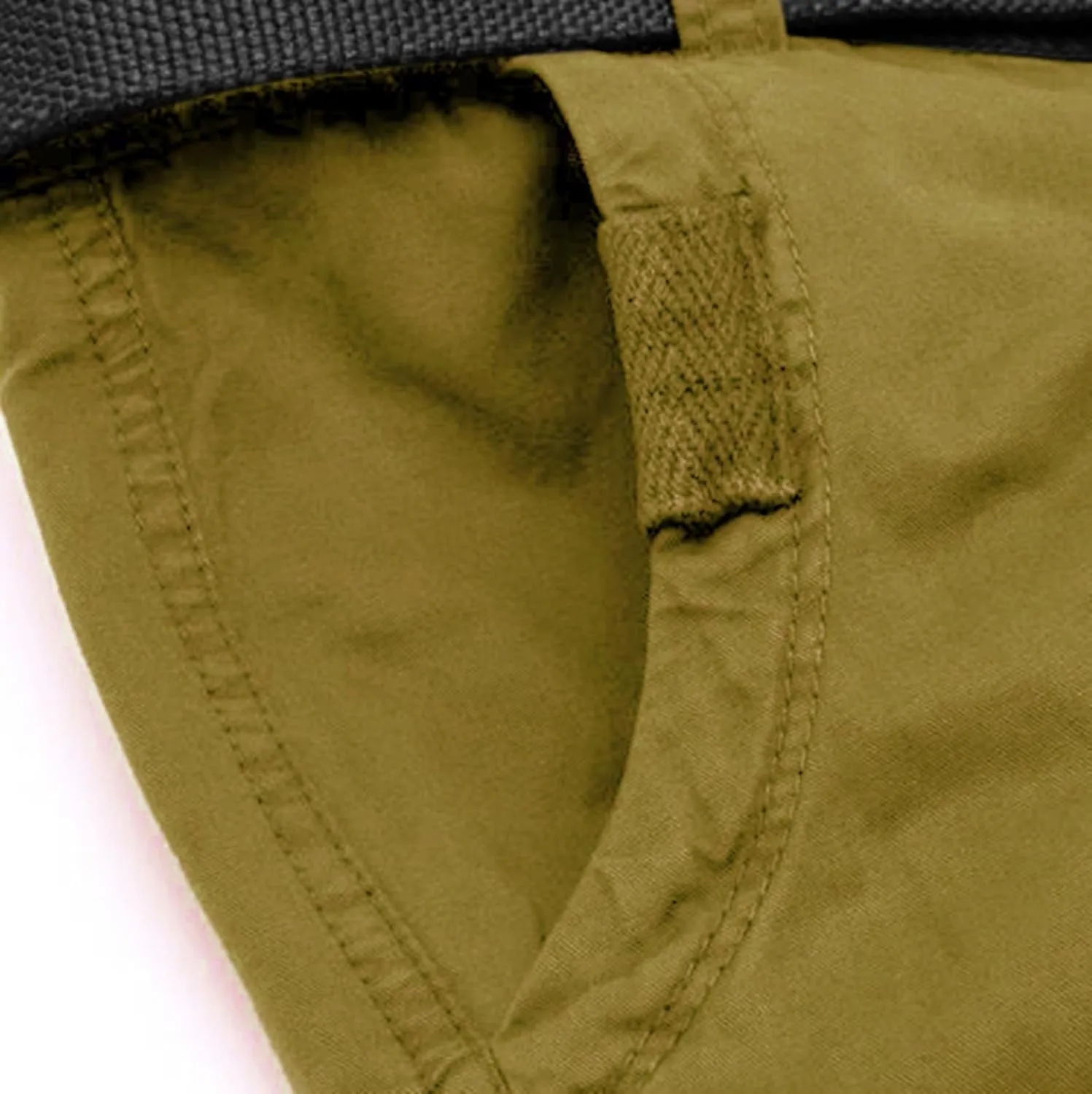 GIERIDUC Mens Cargo Shorts Elastic Drawstring Athletic Shorts Summer Casual Cotton Shorts Big & Tall Relaxed Fit Work Shorts