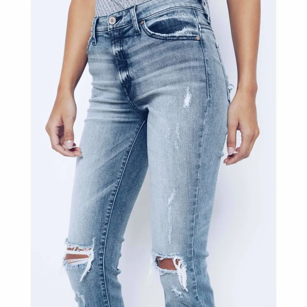 High Rise Girlfriend Jeans