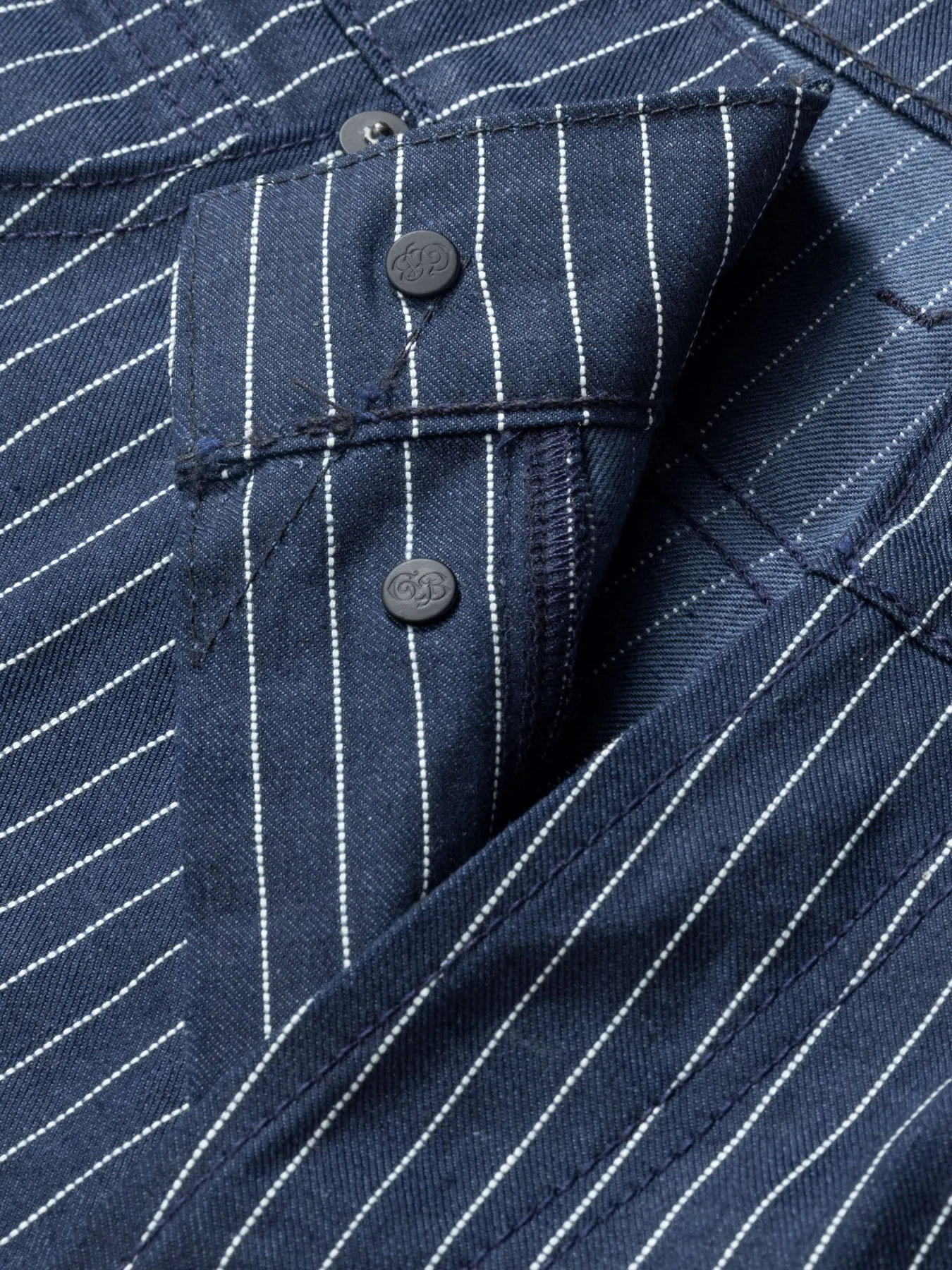 Limited edition Bricker short Japanese lightweight indigo yarn dyed