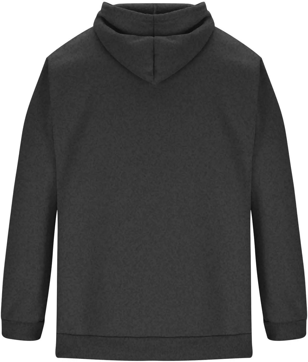Mens Hoodies Pullover Loose Fit Collar Drawstring Hoodies Pullover Sweatshirts Casual Long Sleeve Shirts With Pockets