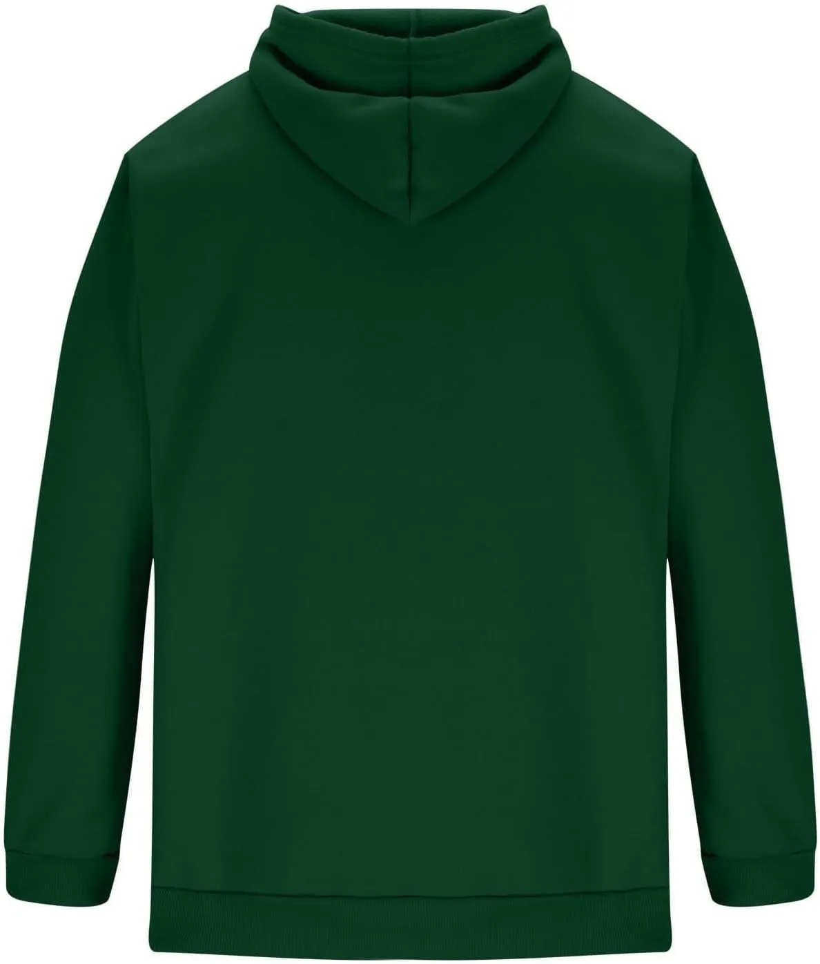 Mens Hoodies Pullover Loose Fit Collar Drawstring Hoodies Pullover Sweatshirts Casual Long Sleeve Shirts With Pockets