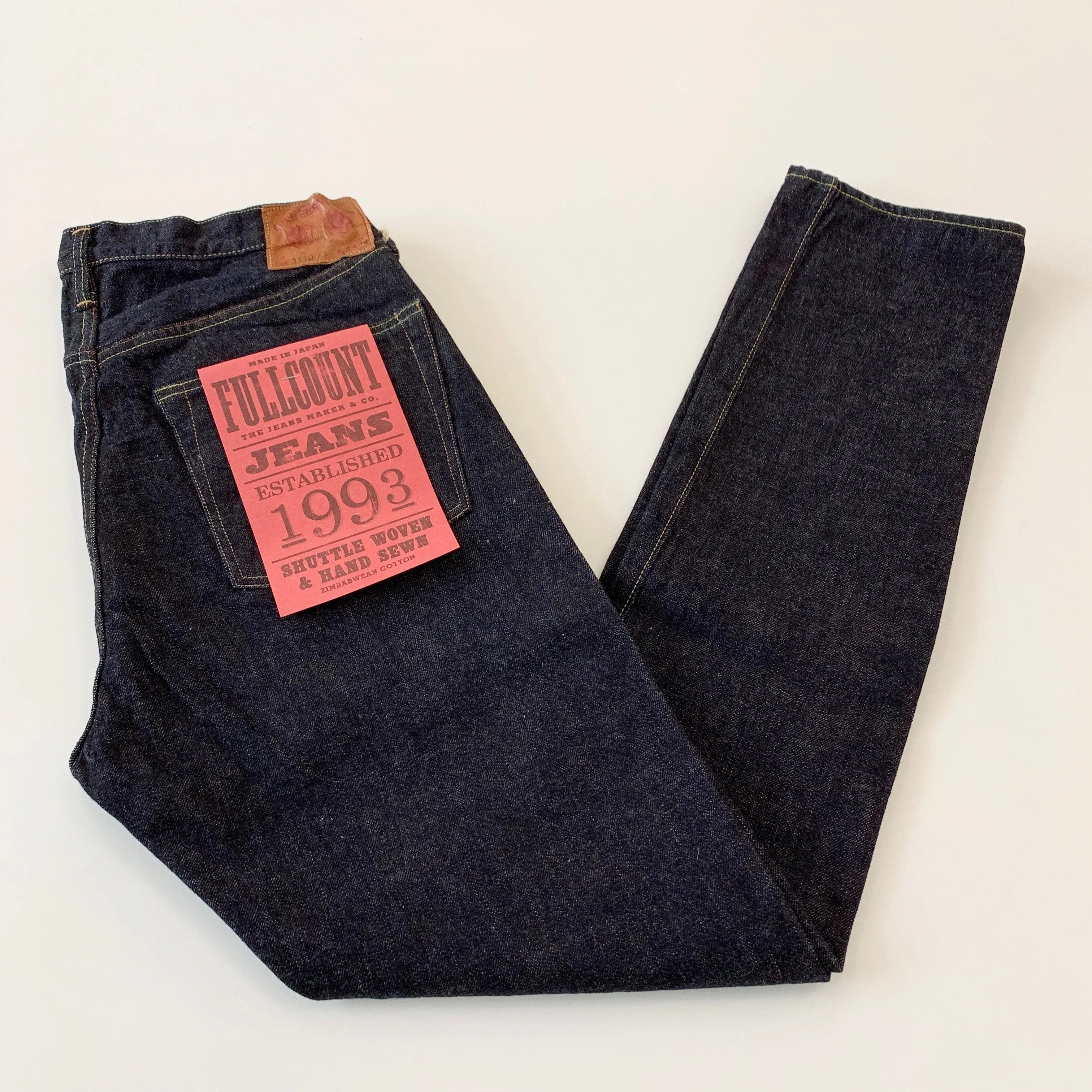 Tapered 15.5oz Heavy Selvedge Denim - OW - 1110XX