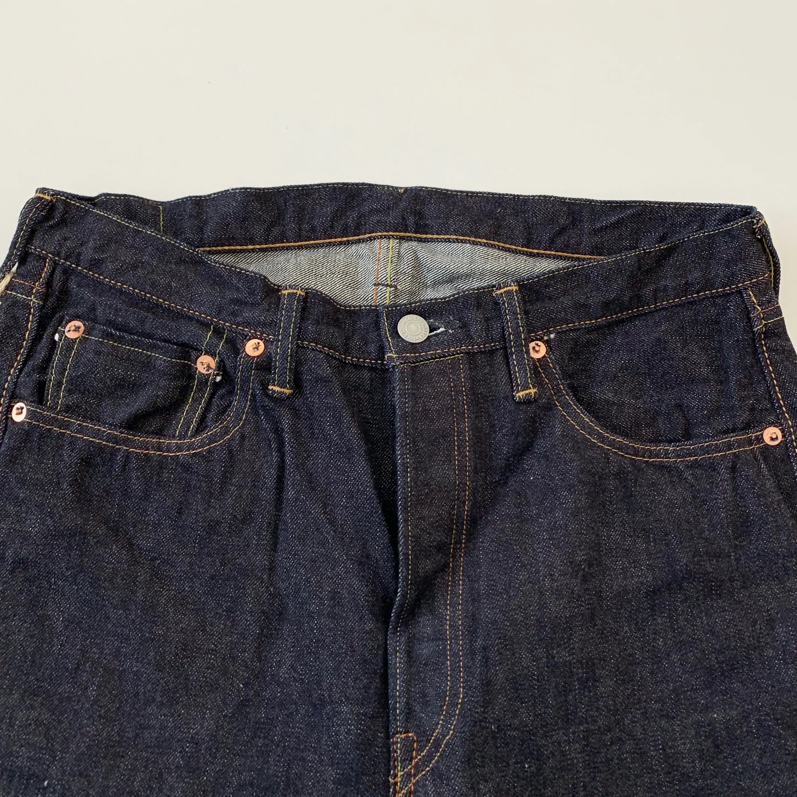 Tapered 15.5oz Heavy Selvedge Denim - OW - 1110XX