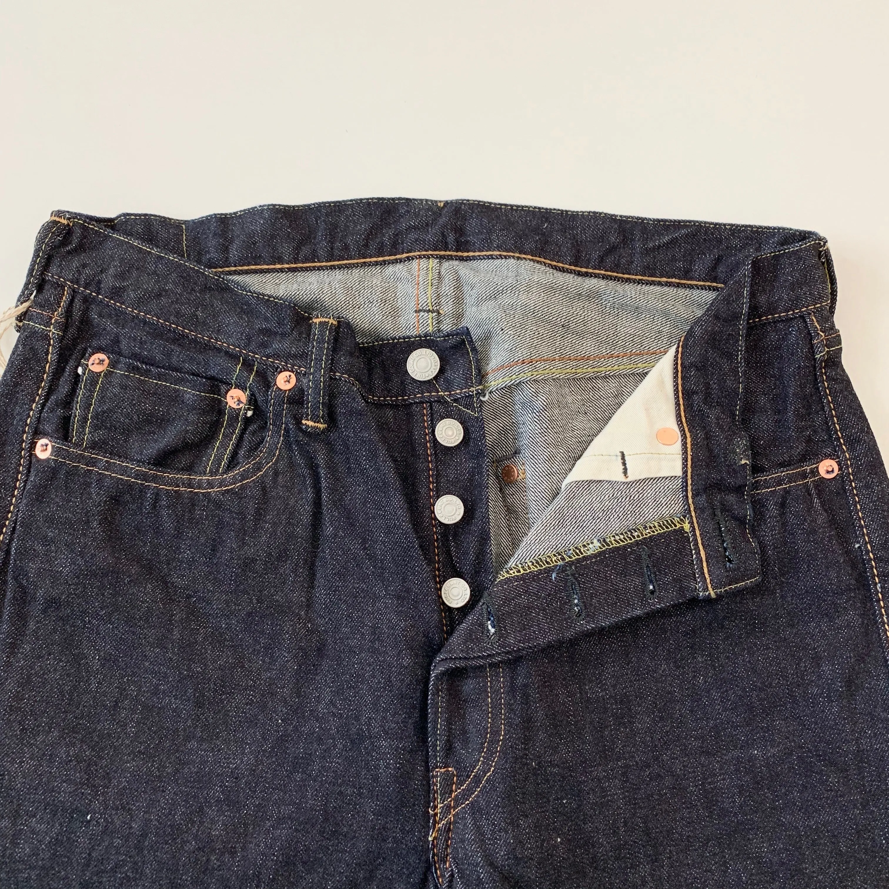 Tapered 15.5oz Heavy Selvedge Denim - OW - 1110XX