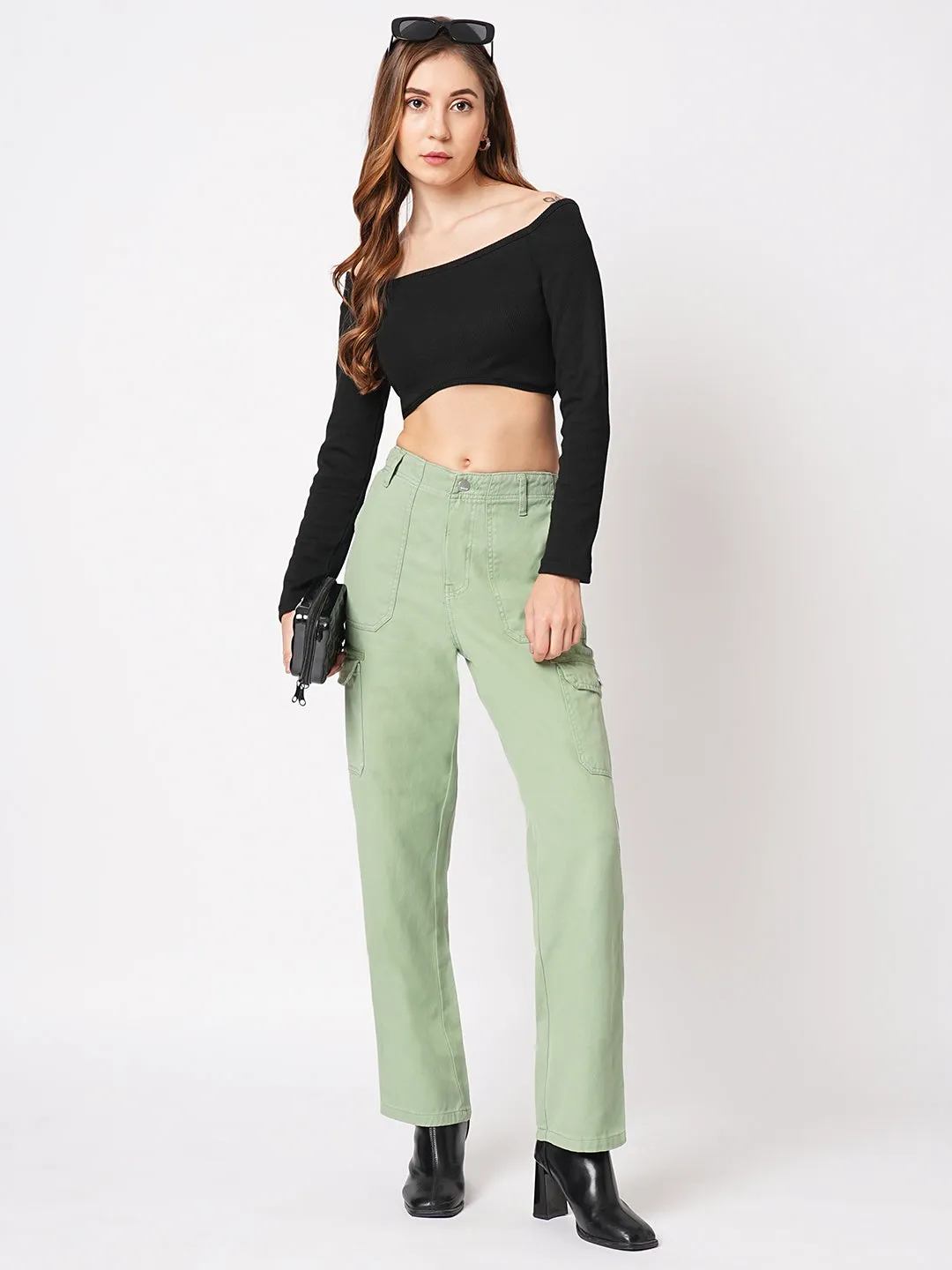 Women High-Rise Cargo